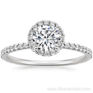 14K White Gold Wedding Rings Engagement Ring